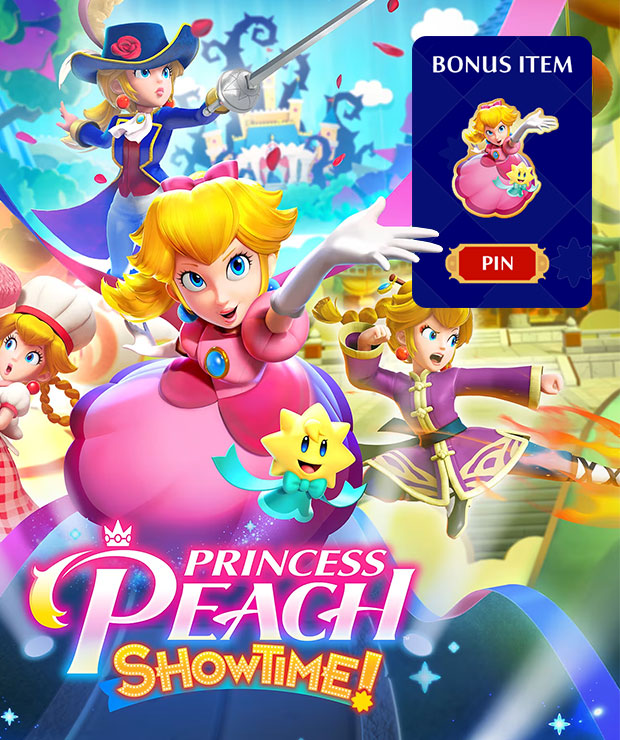 Princess Peach Showtime (Nintendo Switch) inc Free Pin Badge!