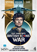 Image of Guy Martin's British Icons of War (Spitfire, Vulcan Bomber & WW1 Tank) [DVD]