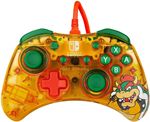 Image of PDP Rock Candy Wired Gaming Switch Pro Controller - Bowser Orange (Nintendo Switch)