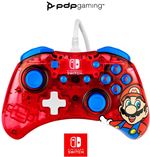 Image of PDP Rock Candy Wired Gaming Switch Pro Controller - Mario Red (Nintendo Switch)