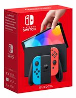 Image of Nintendo Switch (OLED Model) Neon Blue / Neon Red
