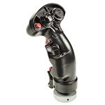 Image of Thrustmaster F/A-18C Hornet HOTAS Add-On Grip: versatile replica fighter aircraft flight stick handle for flight games and simulations