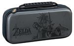 Image of Game Traveler Deluxe Travel Case - Zelda Breath of the Wild - Link - Grey (Nintendo Switch)